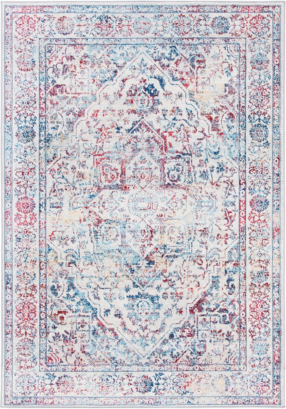 Alfombra Acento Medallón Desgastado 3' x 5' BNT832B