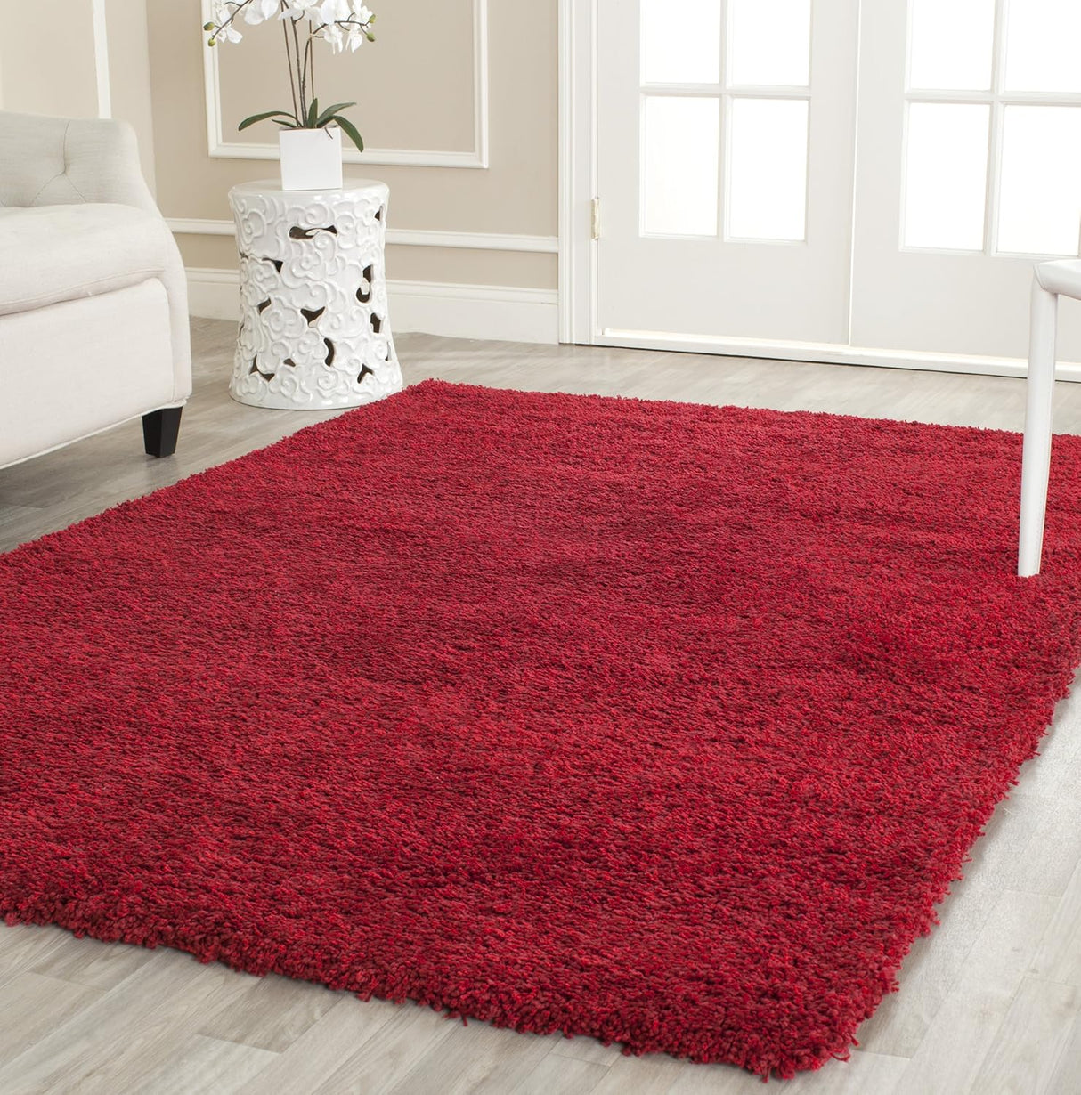 Alfombra Área Shag, 2 Grosor, Ideal para Áreas de Tráfico (SG151-4040)