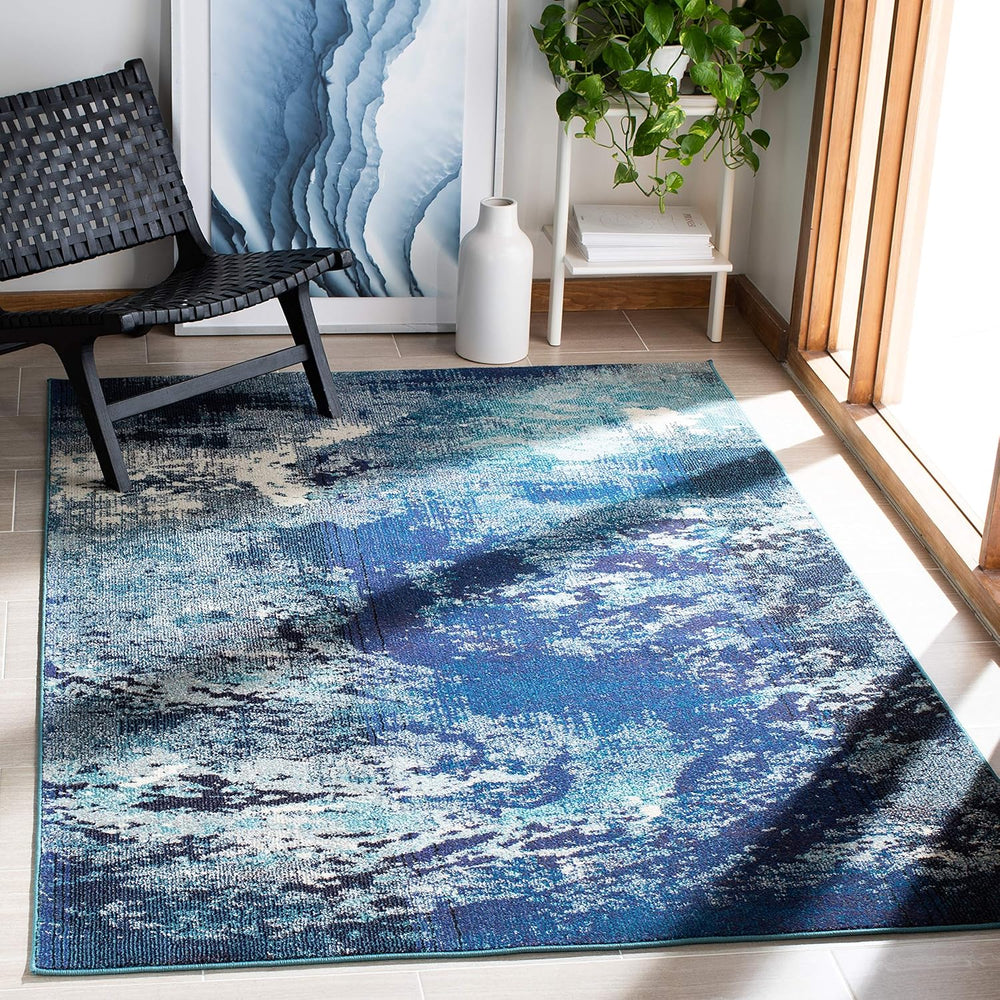 Alfombra Safavieh Madison, Diseño Abstracto, Fácil Cuidado, MAD440N