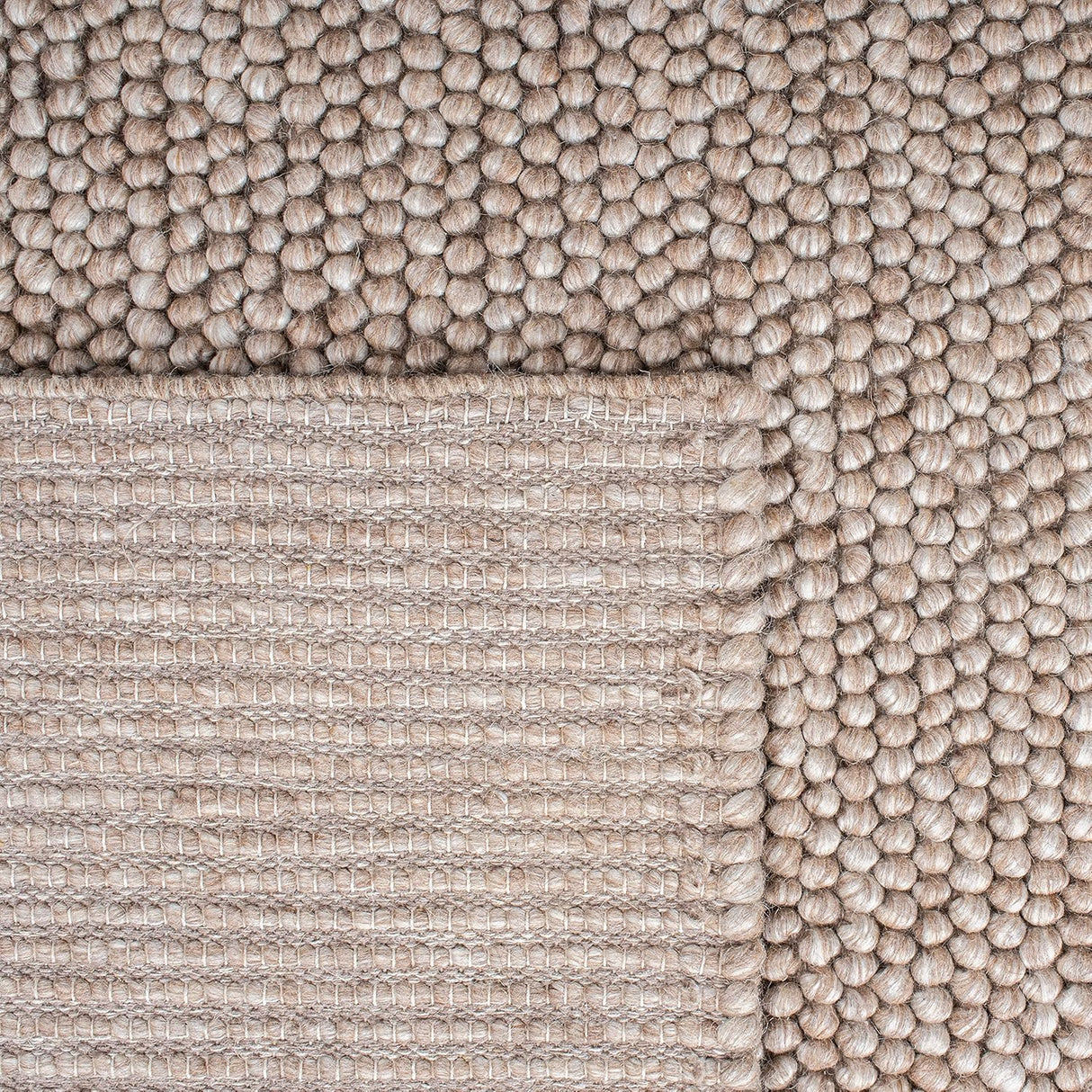 Alfombra de Acento Hecha a Mano, Ideal para Áreas de Tráfico (NAT620T)