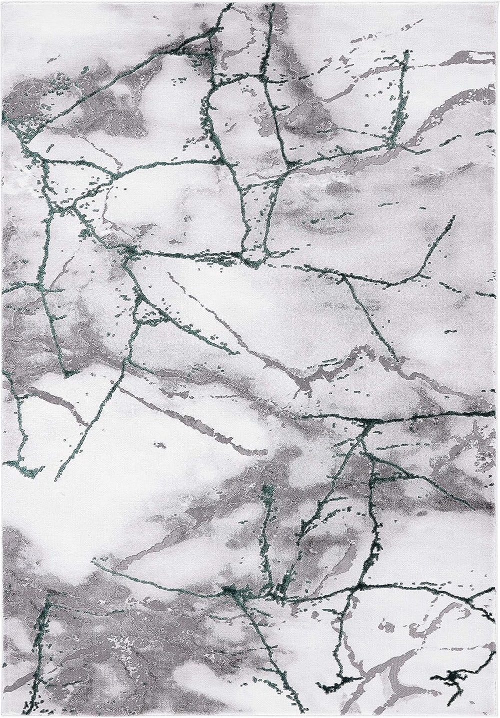 Alfombra Moderna Abstracta - Diseño Fácil de Cuidar (CFT877Y)