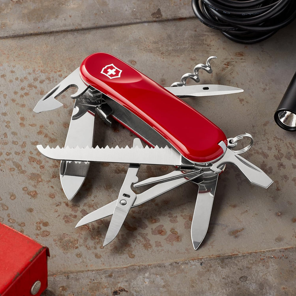 Cuchillo de bolsillo rojo