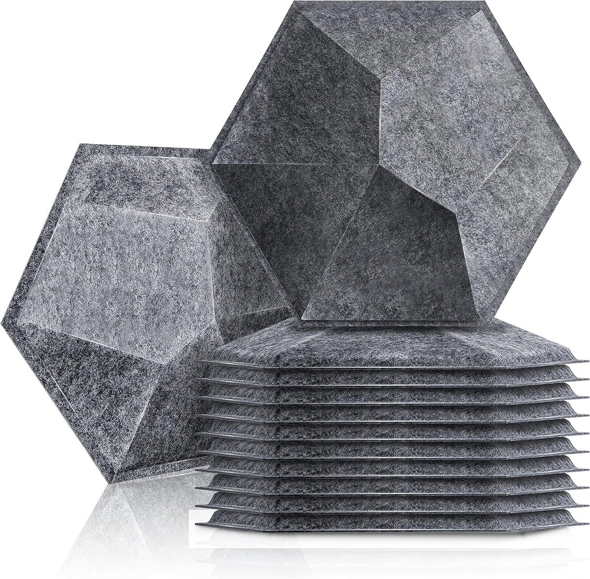 Paneles Acústicos Sonic Acoustics 12 Pzs 14x12x0.4 Beveled