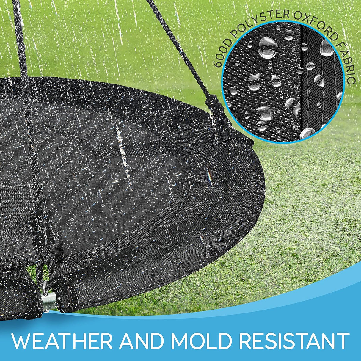 Columpio de platillo volador SERENELIFE SLSWNG102