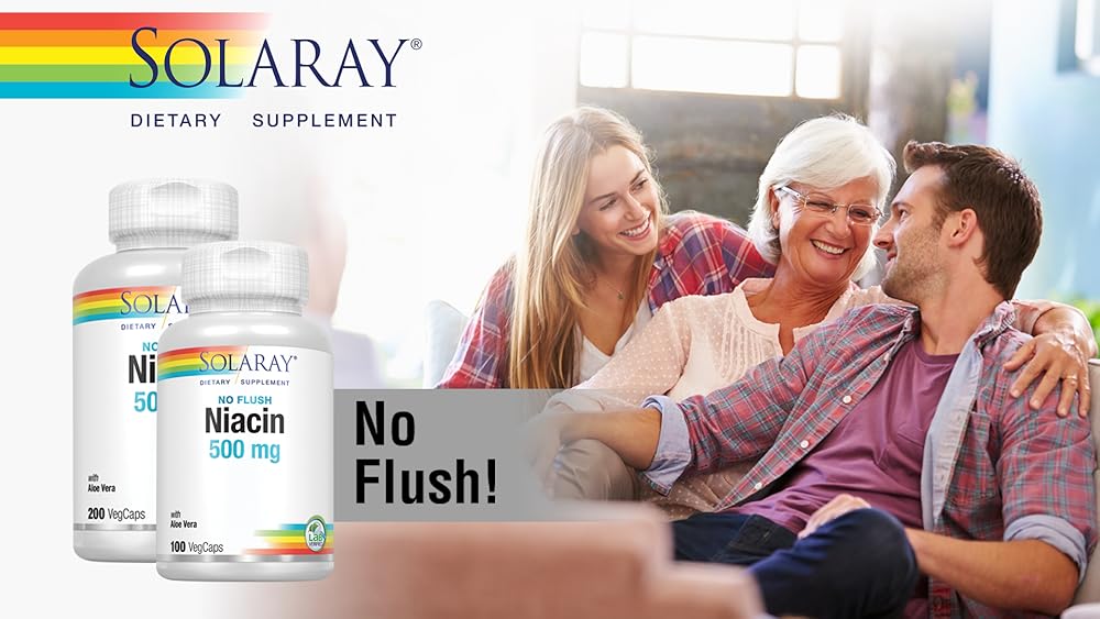 Cápsulas Niacina 500 mg