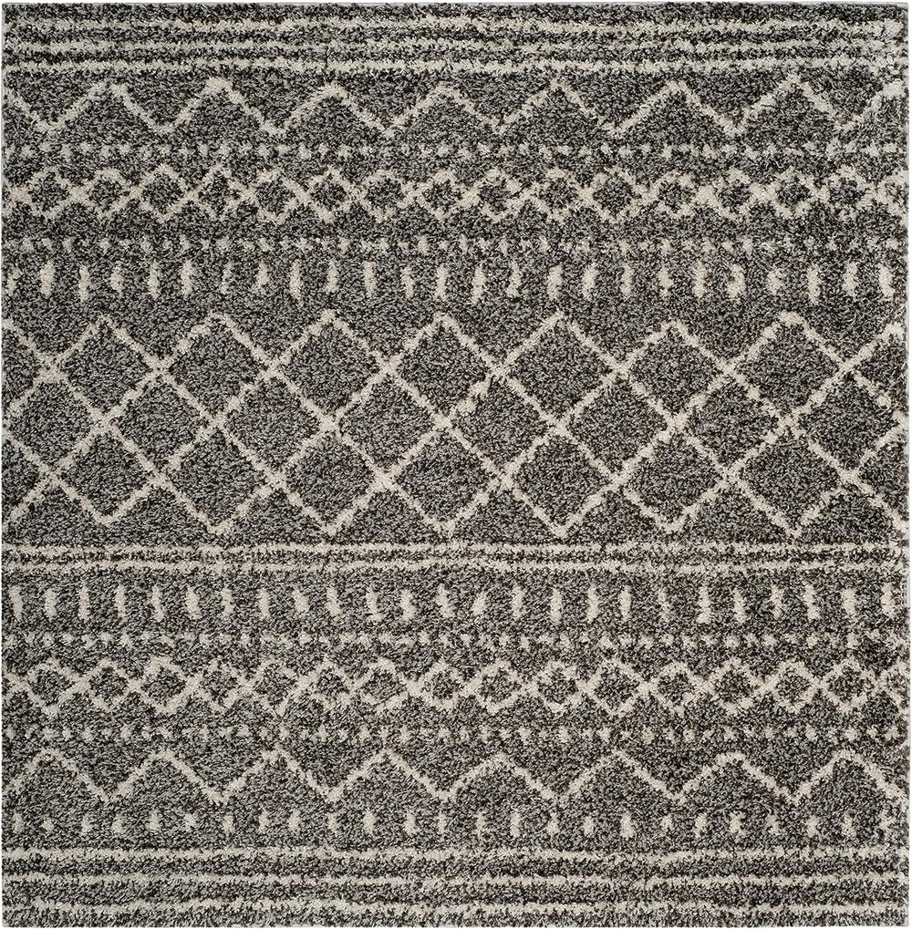 Alfombra área cuadrada estilo marroquí 1.6 gruesa ASG741B