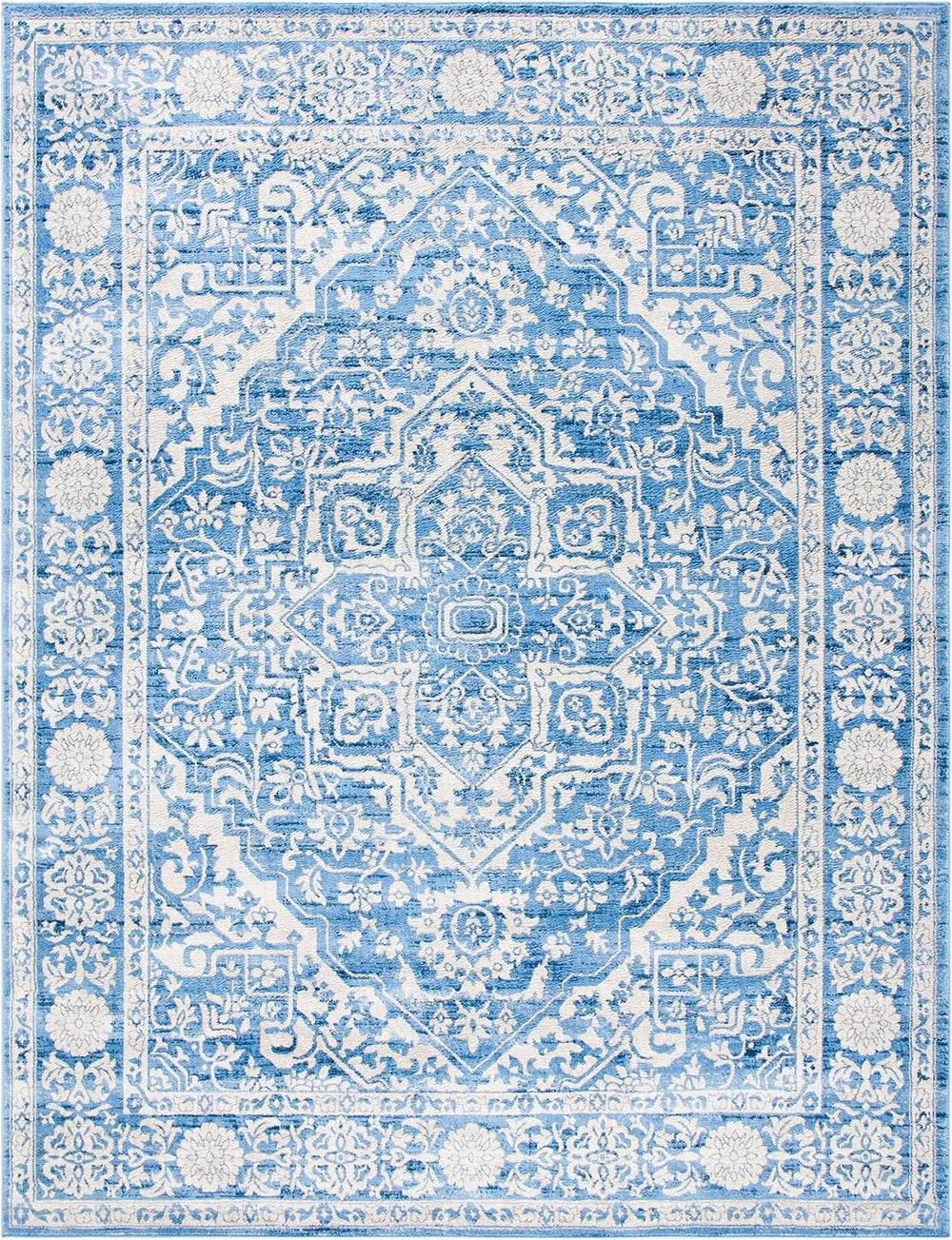Alfombra de Área - Diseño de Medallón, Fácil Cuidado, BNT832A