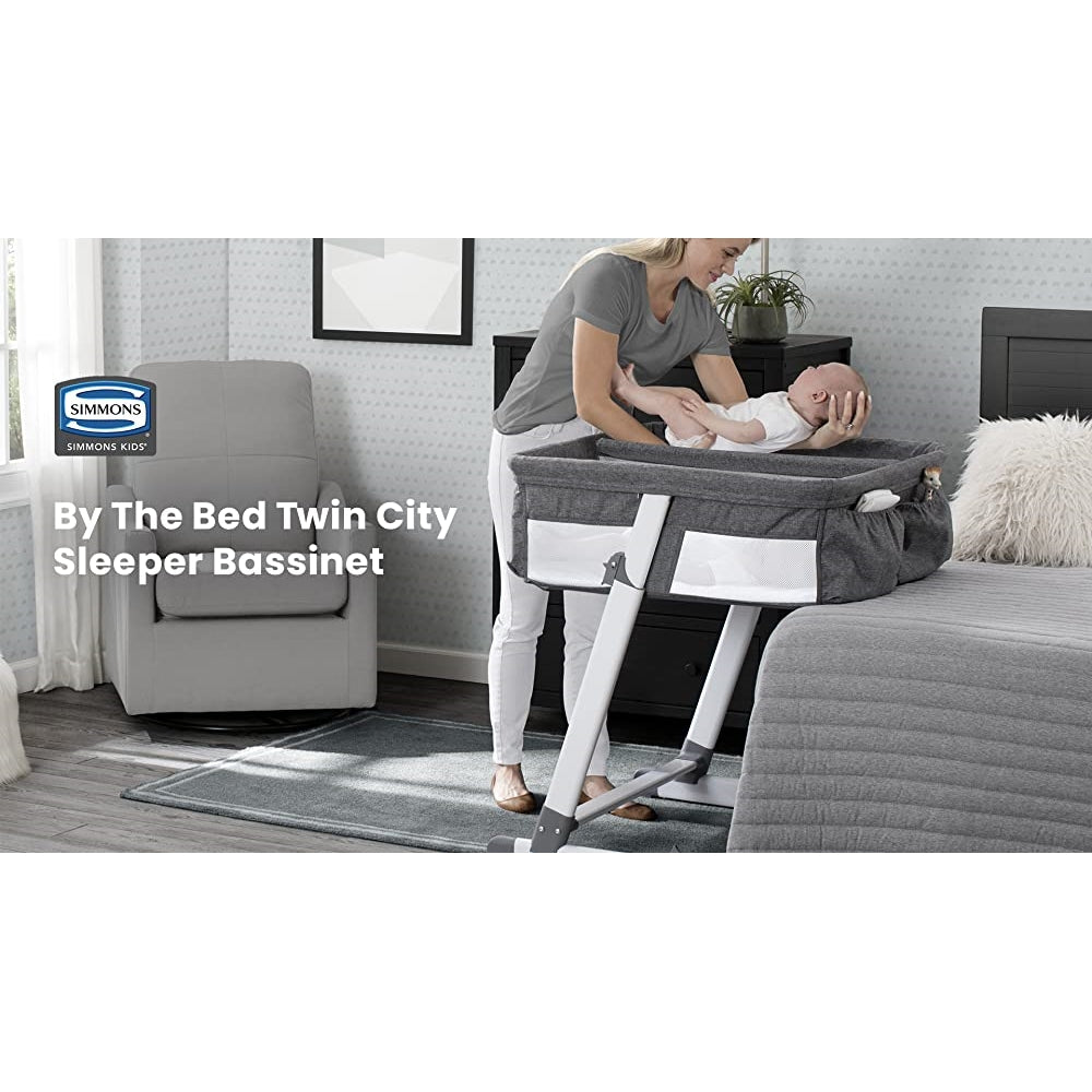 Cunas Funcionales para gemelos altura ajustable portátil