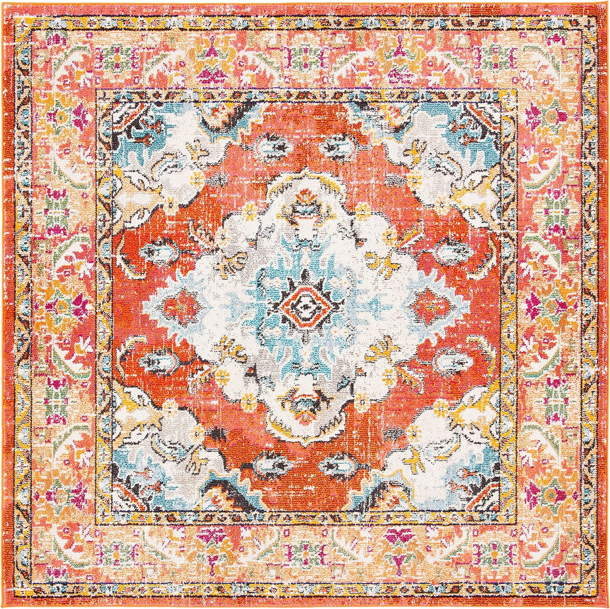 Alfombra Boho Chic Medallón Distinguido MNC243H