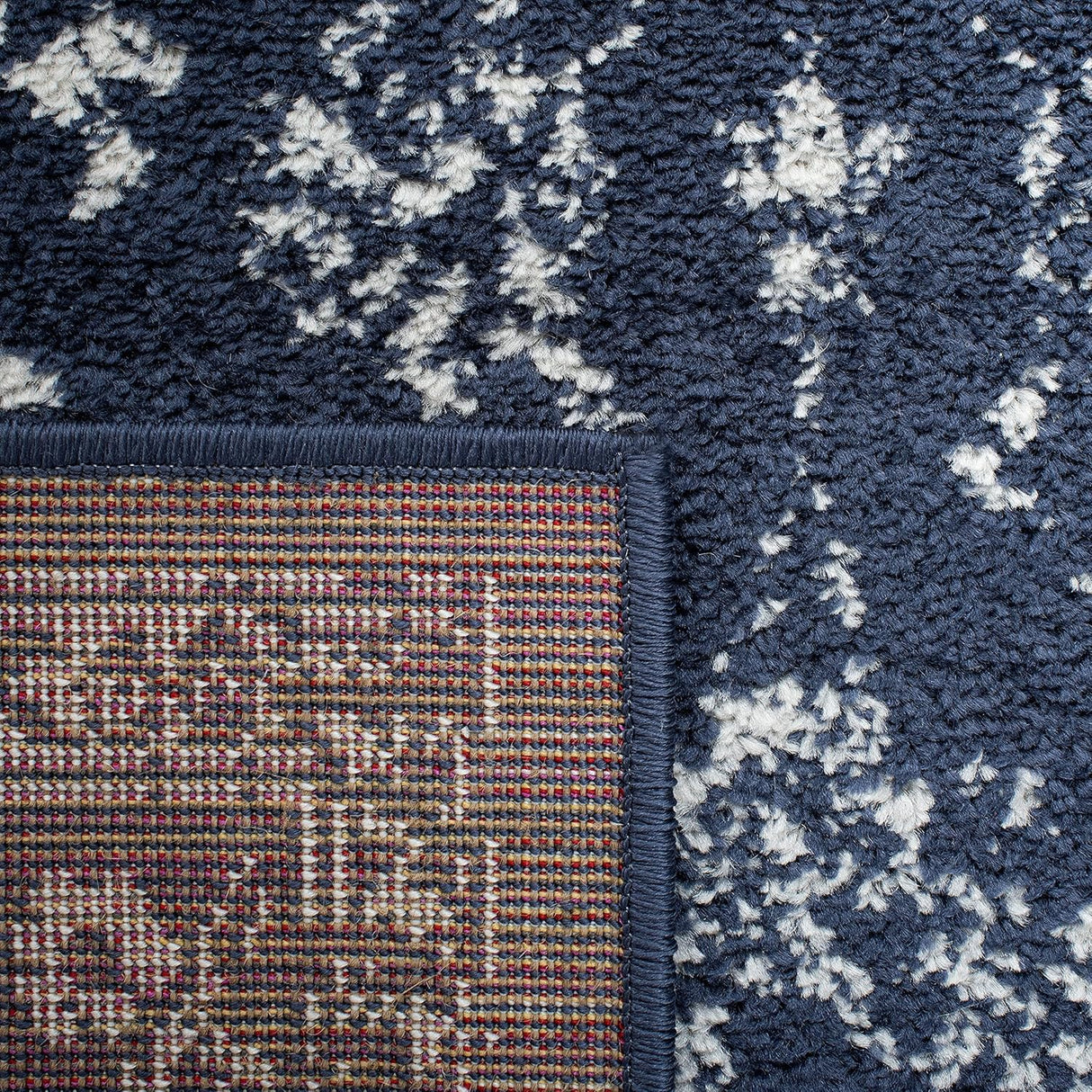 Alfombra de área cuadrada, estilo oriental, modelo ADR109N