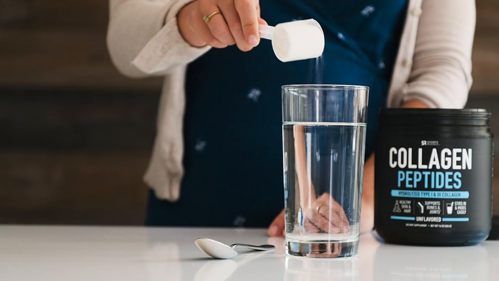 Polvo de péptidos de colágeno Alimentado con hierba