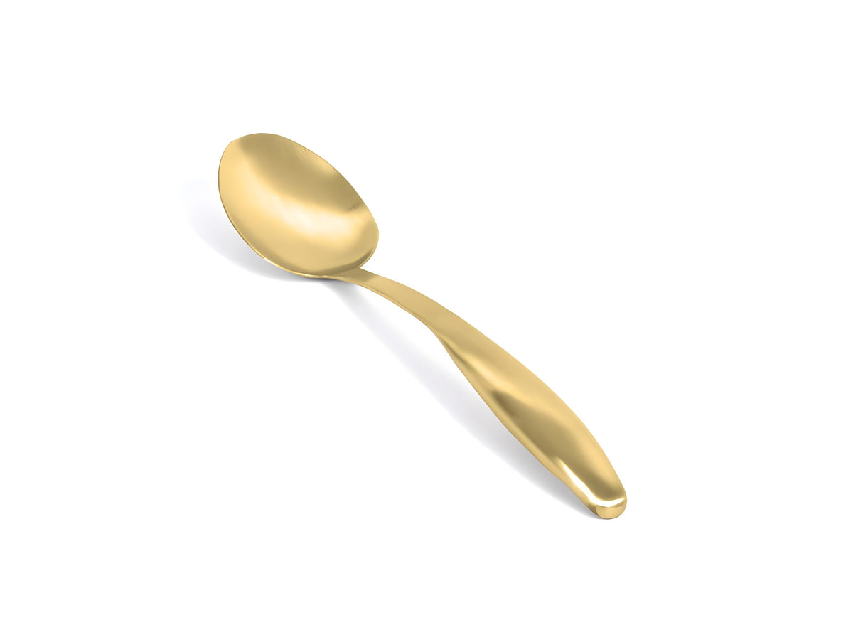 Cuchara de servir de 13.5" - Acero cepillado, pack de 12 pcs