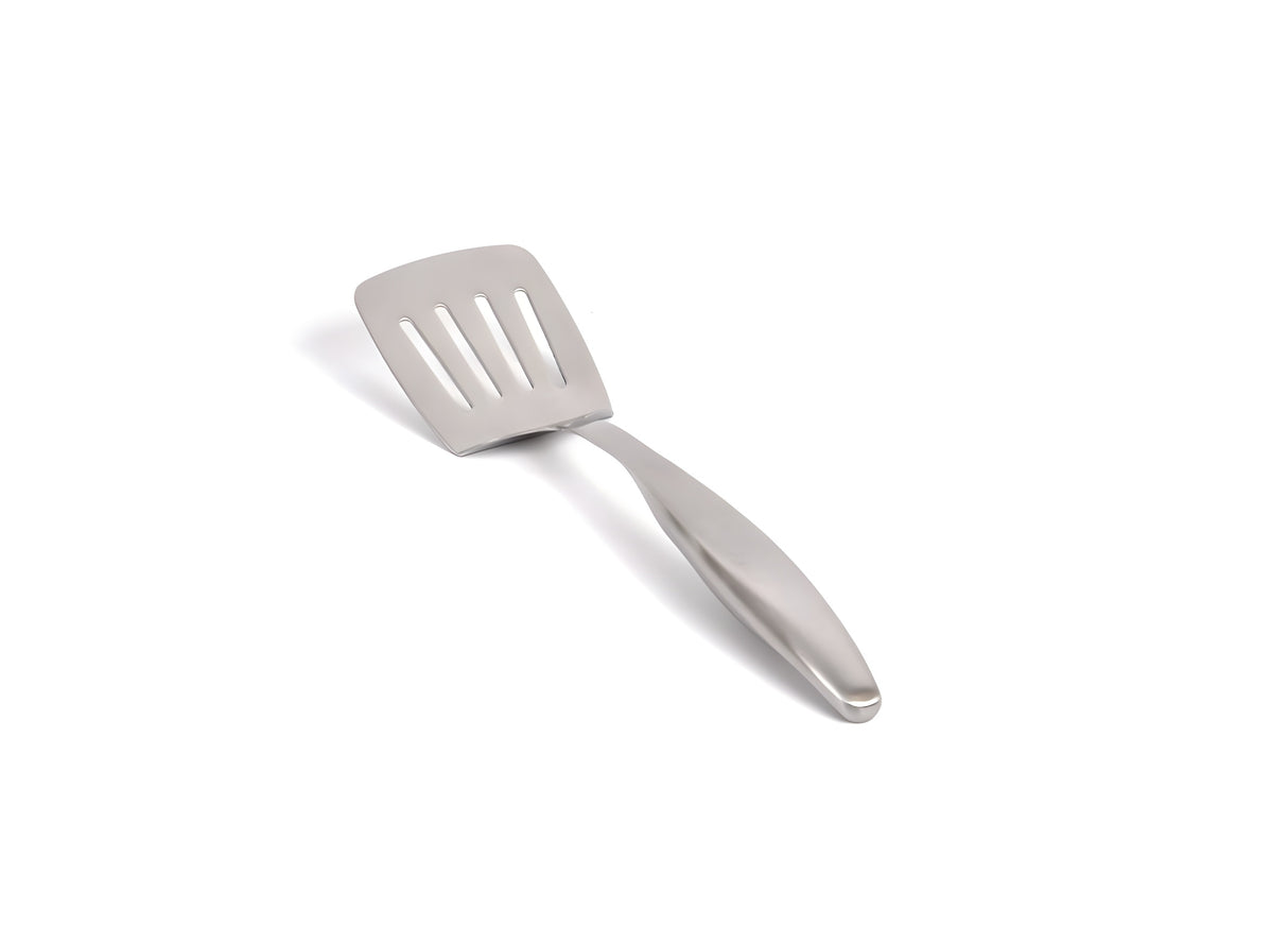 Espátula ranurada de acero inoxidable 10.25" - Pack 12 pcs