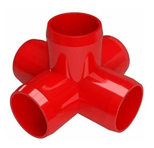 Conexión Cruzada De Pvc De 5 Vías,