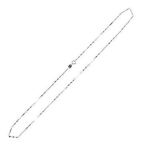 Cadena de eslabones de plata de ley 92