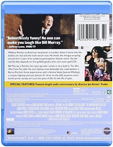 El Hombre Que Sabía Muy Poco, El Blu-ray