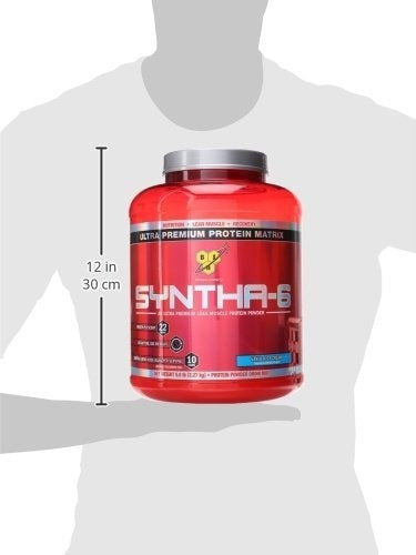 Polvo de proteína Bsn 6 Helado De Vainilla 5.0 Libras