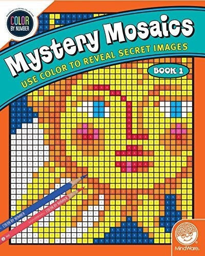 Mosaicos misteriosos para colorear por números