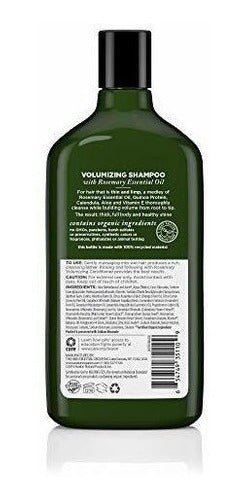 Champú Avalon Organics, Romero Voluminizador, 11 Onzas