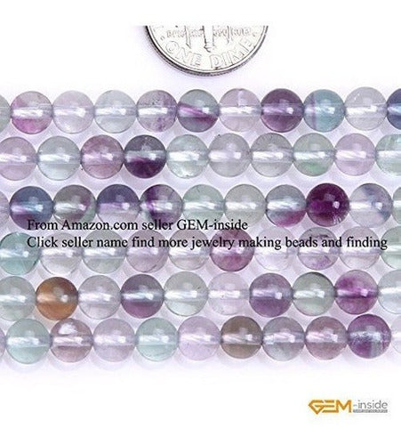 Gem-inside Natural Rainbow Fluorite Gemstone Gem Perlas