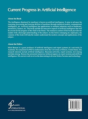 Progreso Actual En Inteligencia Artificial