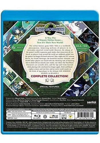 Log Horizon Colección Completa Blu-ray