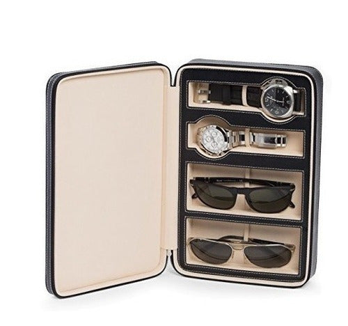Bey Berk - Estuche De Viaje Para Guardar Dos Relojes
