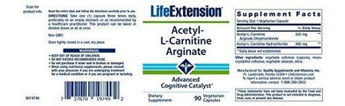 carnitina Arginato Cápsulas