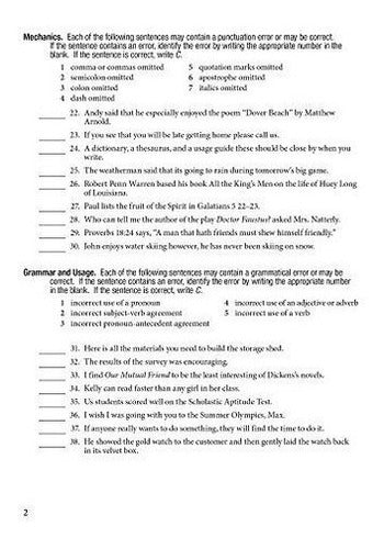 ejercicios para el Manual de gramática