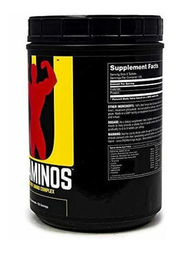 100% Aminos De Res, 400 Tabletas