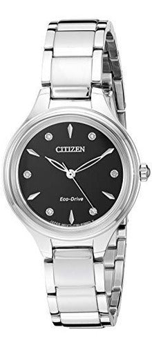 Reloj De Vestir De Cuarzo De Acero Inoxidable Para Mujer