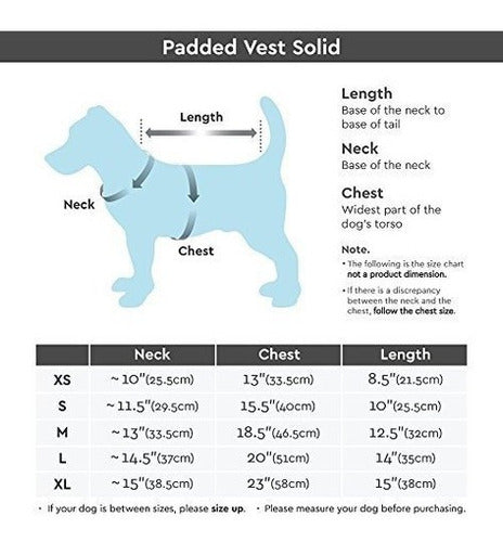 Gooby - Chaleco Acolchado para mascota