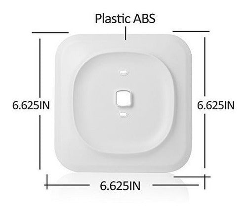 Soporte De Placa De Pared Para Termostato Wi-fi