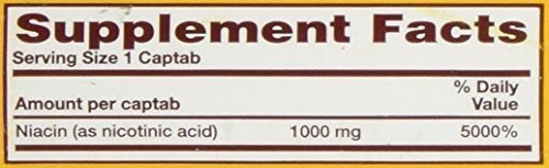Niacina Time Release 1000mg 100ct.