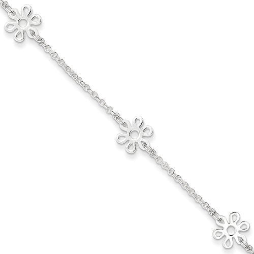 Joyería De Lazo Negro Cable De Plata