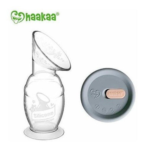 Extractor De Leche De Silicona Haakaa Gen 2 Con Base