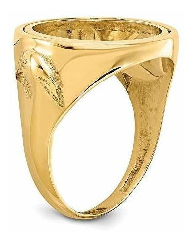 Anillo De Oro Amarillo De 14k 1/10