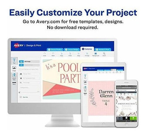 Tarjetas De Invitación De Vacaciones Imprimibles