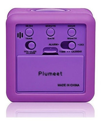 Reloj de viaje con repetición y luz nocturna púrpura