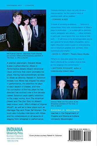 libro Albee En El Rendimiento