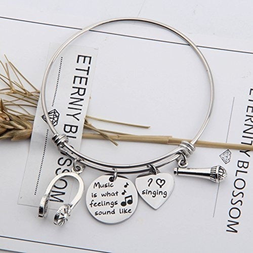 Joyas con letras de Músicas para cantantes