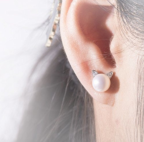 Aretes De Gato Aretes De Diamantes Para Mujer Aretes De Cz