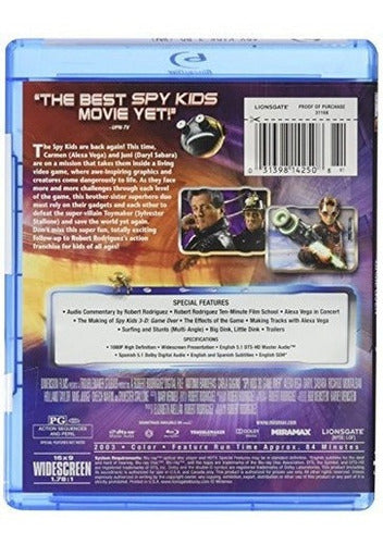 Spy Kids 3 blu-ray