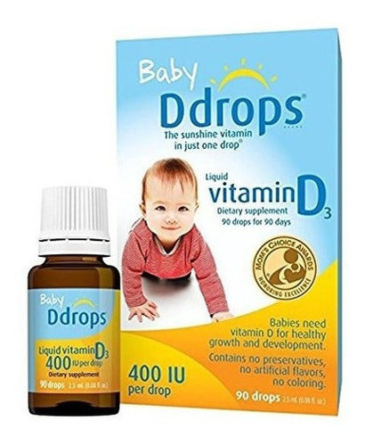 Gotas Líquidas De Vitamina D3 Para bebes