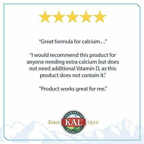 Citrato De Calcio Kal 1000 Mg Salud De Los Dientes