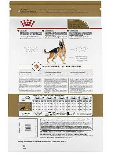 Alimento deshidratado para perro Ovejero Alemán adulto