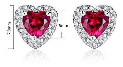 Conjunto de Collar y Pendientes de plata para mujer