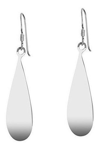 Pendientes Colgantes De Plata Esterlina Con Lapislázuli