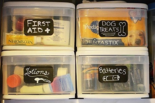 Las calcomanias en forma De Rectángulo Grande