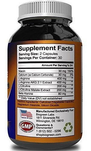 El Suplemento De Arginina